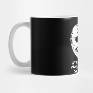 Funny Friday The 13th Mask Wearing Mug